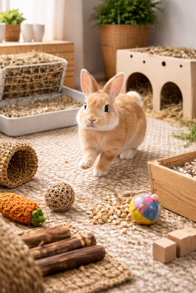 Creating the Perfect Indoor Rabbit Setup